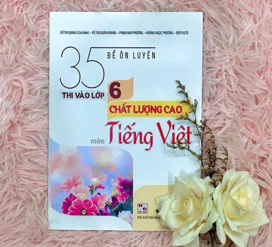 Bìa sách 35 đề ôn luyện thi vào lớp 6 môn Tiếng Việt