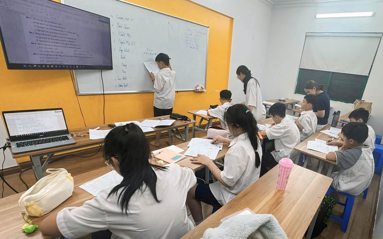 Một lớp học của cô Nguyên Lý